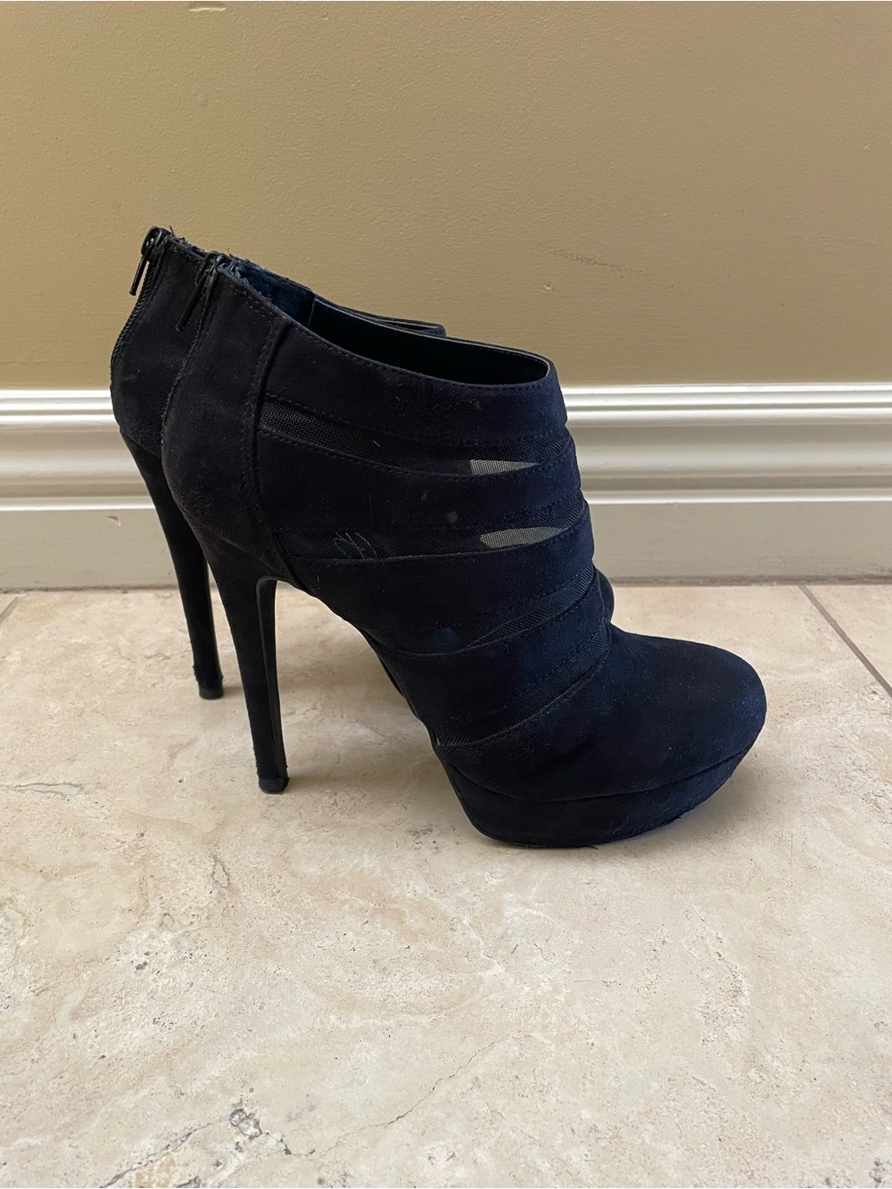 Jessica Simpson Black Ankle Booties